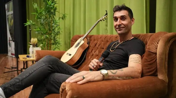 Rubén de Lis durante una charla